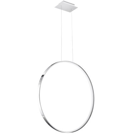 Thoro TH.249 - LED Luster na sajli RIO LED/50W/230V CRI 90 4000K pr. 78 cm sjajni krom