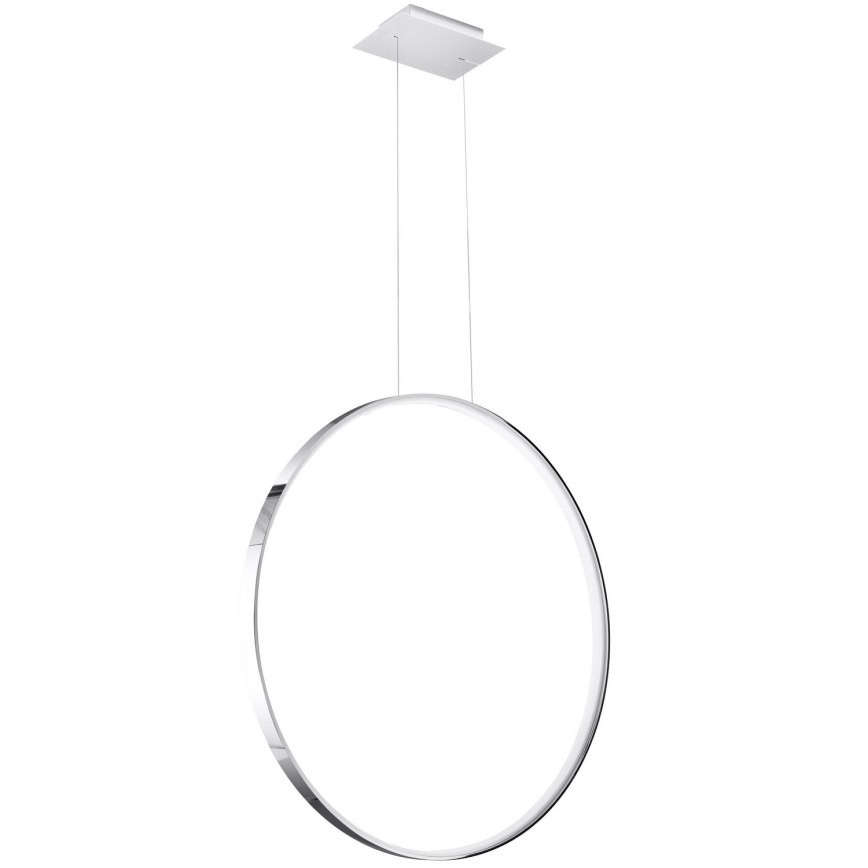 Thoro TH.249 - LED Luster na sajli RIO LED/50W/230V CRI 90 4000K pr. 78 cm sjajni krom
