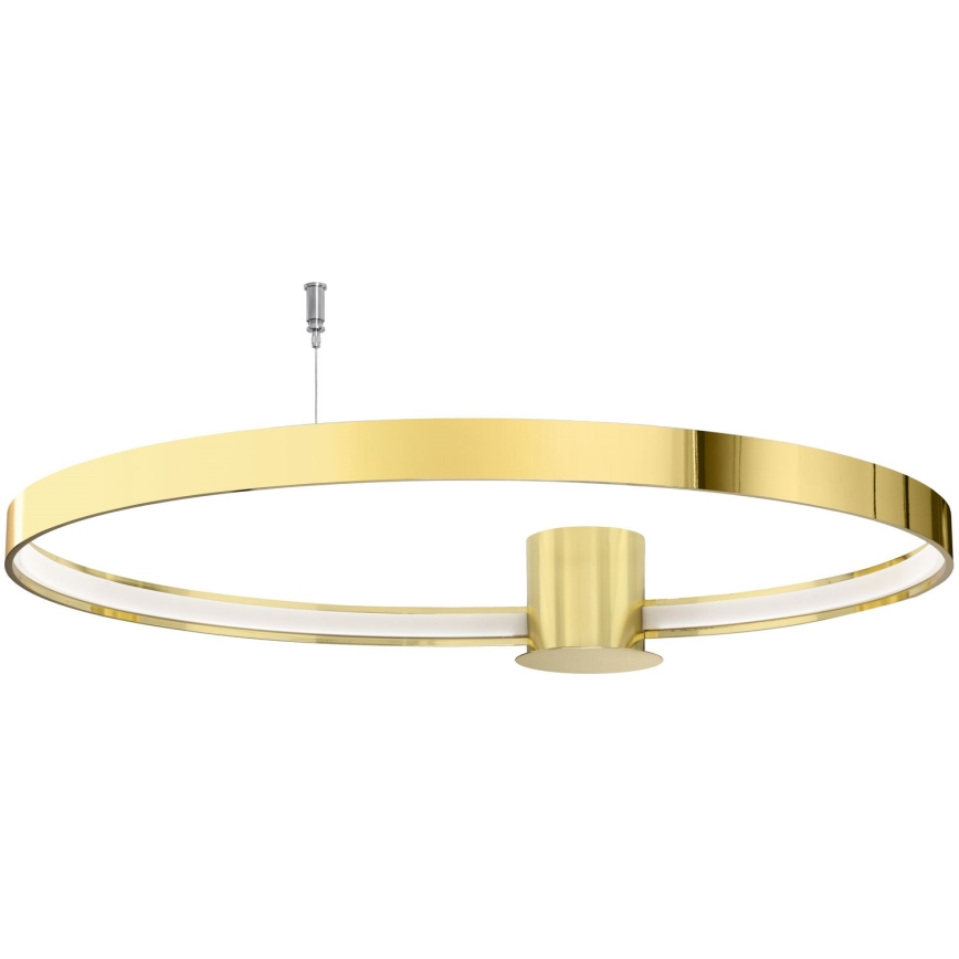 Thoro TH.252 - LED Stropna svjetiljka RIO LED/50W/230V CRI 90 3000K pr. 78 cm zlatna