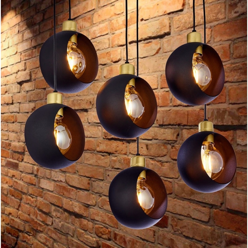 TK Lighting 2751 - Luster na sajli CYKLOP 1xE27/60W/230V