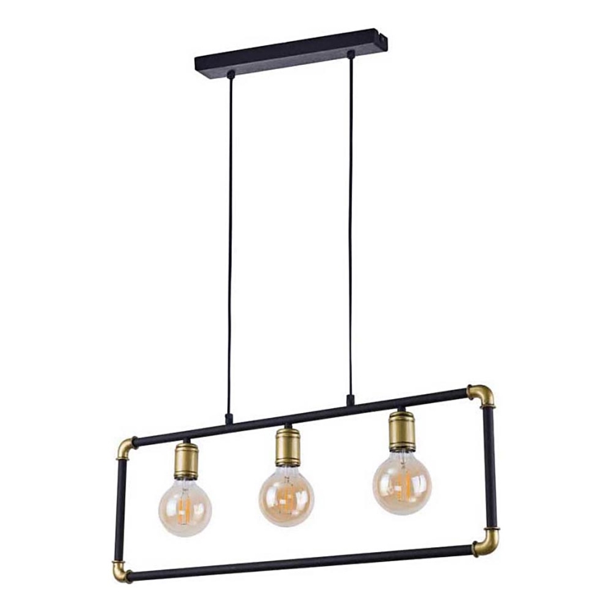 TK Lighting 4146 - Luster na sajli HYDRIA 3xE27/60W/230V