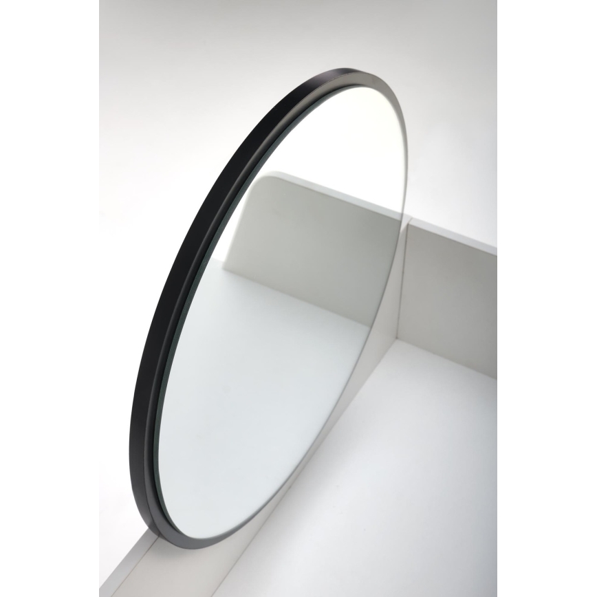 Toaletni stol AGNES 120x80 cm bijela/crna