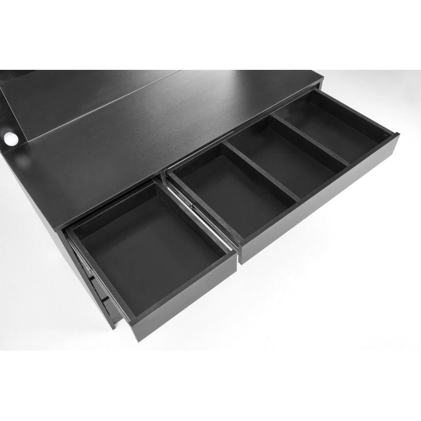 Toaletni stolić AMORIO crni