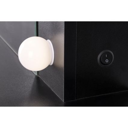 Toaletni stolić AMORIO crni