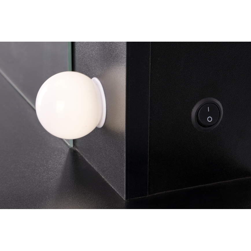 Toaletni stolić AMORIO crni