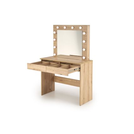 Toaletni stolić AMORIO hrast artisan