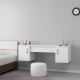 Toaletni stolić MERCAN 39x100 cm bijela