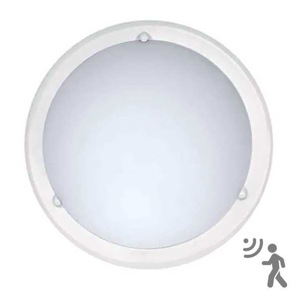 Top Light 5502/30/B/MWS - Stropna svjetiljka sa senzorom 1xE27/60W/230V