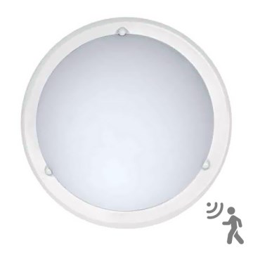 Top Light 5502/40/B/MWS - Stropna svjetiljka sa senzorom 2xE27/60W/230V