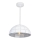 Top Light Apolo 30B - Luster na sajli APOLO 1xE27/40W/230V bijela/srebrna