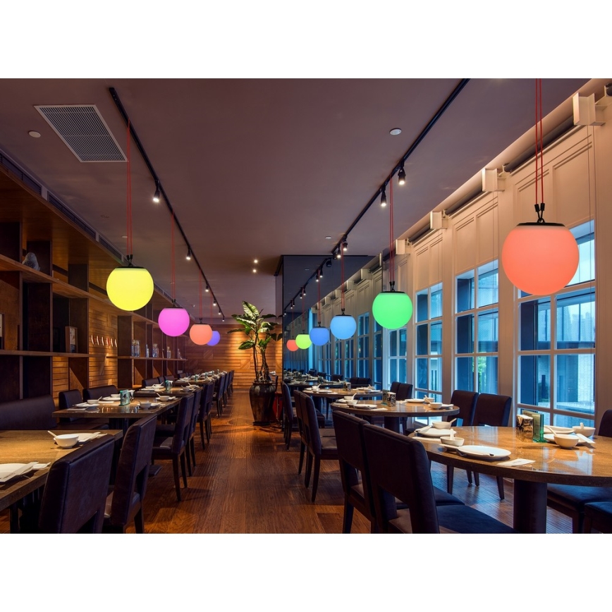 Top Light BALL RGB RC - LED RGB Prigušiva solarna svjetiljka BALL LED/1,2W/3,7V IP44 1800 mAh + daljinski upravljač