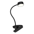Top Light - LED dimmable lampa za stol sa kopčom BELLA LED/4,8W/5V 3000-6500K crna