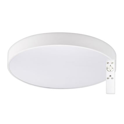 Top Light - LED Prigušiva stropna svjetiljka za kupaonicu PETAL LED/48W/230V IP44 3000-6500K pr. 48 cm bijela + daljinski upravljač