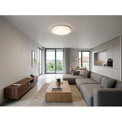 Top Light - LED prigušivo stropno svjetlo za kupaonicu NEXUS LED/45W/230V 3000-6500K IP44 Ø 38 cm bijela + daljinski upravljač