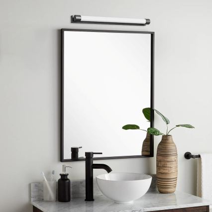Top Light - LED rasvjeta za kupaonsko ogledalo TURIA LED/8W/230V 3000/4000/6500K IP44 40 cm crna