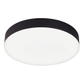 Top Light - LED kupaonsko stropno svjetlo SPIRIT LED/24W/230V 3000/4000/6500K IP44 Ø 30 cm crno