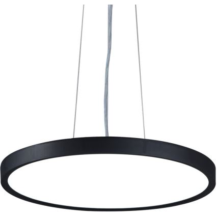 Top Light - LED prigušivački luster na užetu REVIT LED/36W/230V 3000-6500K promjer 40 cm crna + daljinski upravljač
