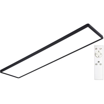 Top Light - LED pritisni panel REVIT LED/70W/230V 3000-6500K 120x30 cm crna + daljinski upravljač