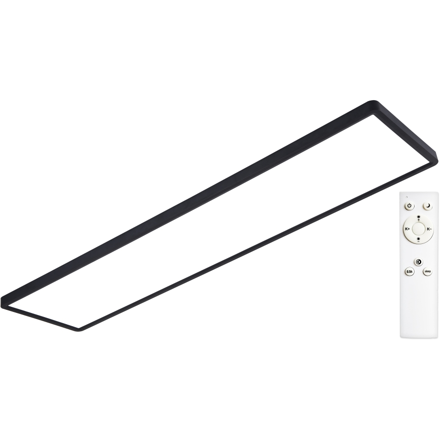Top Light - LED pritisni panel REVIT LED/70W/230V 3000-6500K 120x30 cm crna + daljinski upravljač