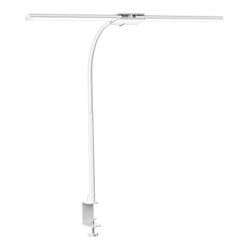 Top Light - LED Podesiva stolna lampa s klipom LYRA LED/18W/230V 3000-6500K bijela