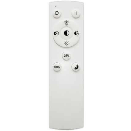 Top Light - LED Prigušivi luster na sajli ORBIT LED/40W/230V 3000-6500K pr. 50 cm bijela + daljinski upravljač