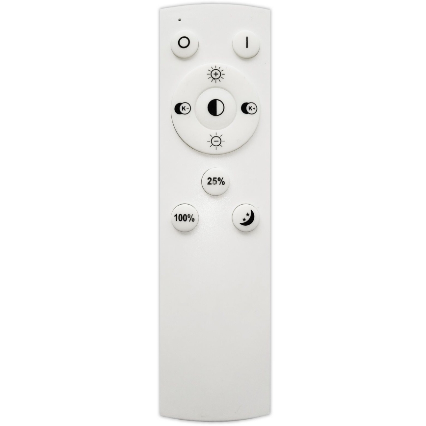 Top Light - LED Prigušivi luster na sajli ORBIT LED/40W/230V 3000-6500K pr. 50 cm bijela + daljinski upravljač