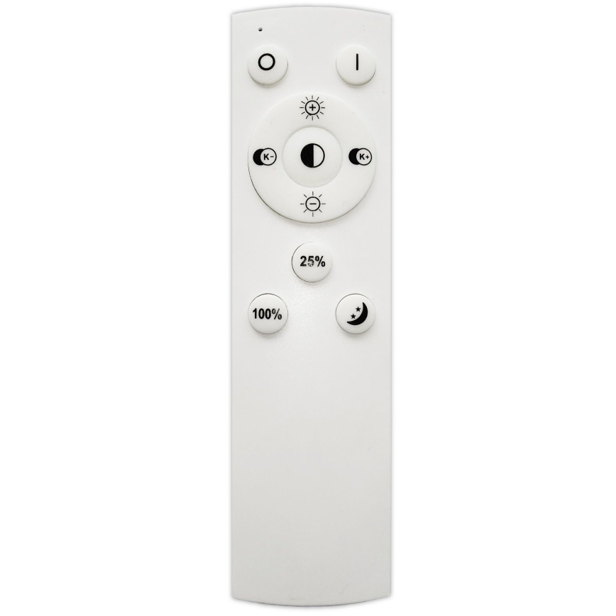 Top Light - LED Prigušivi luster na sajli ORBIT LED/40W/230V 3000-6500K pr. 50 cm crna + daljinski upravljač