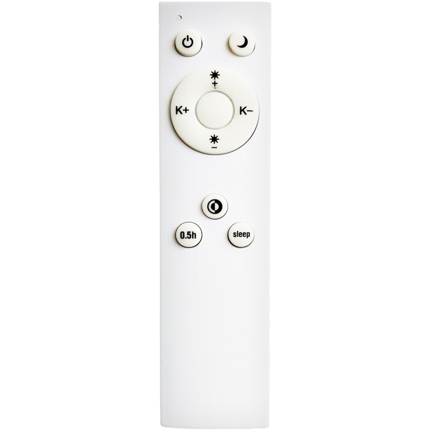 Top Light - LED Prigušivi luster na sajli REVIT LED/36W/230V 3000-6500K pr. 40 cm bijela + daljinski upravljač