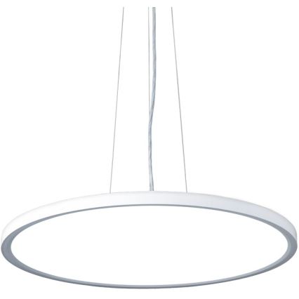Top Light - LED Prigušivi luster na sajli REVIT LED/50W/230V 3000-6500K pr. 60 cm bijela + daljinski upravljač