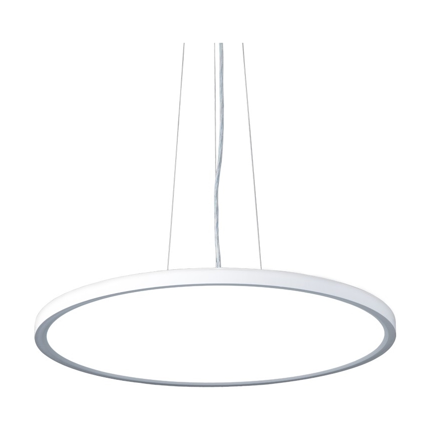 Top Light - LED Prigušivi luster na sajli REVIT LED/50W/230V 3000-6500K pr. 60 cm bijela + daljinski upravljač