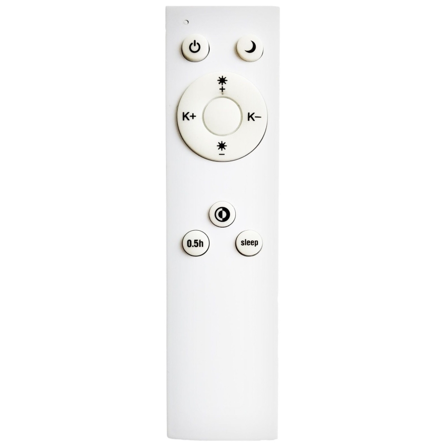 Top Light - LED Prigušivi luster na sajli REVIT LED/50W/230V 3000-6500K pr. 60 cm crna + daljinski upravljač