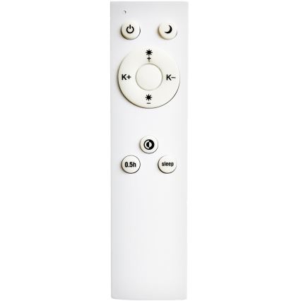 Top Light - LED Prigušivi luster na sajli SALERNO LED/60W/230V 3000-6500K pr. 60 cm bijela + daljinski upravljač