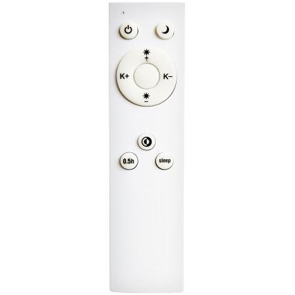 Top Light - LED Prigušivi luster na sajli SALERNO LED/60W/230V 3000-6500K pr. 60 cm crna + daljinski upravljač