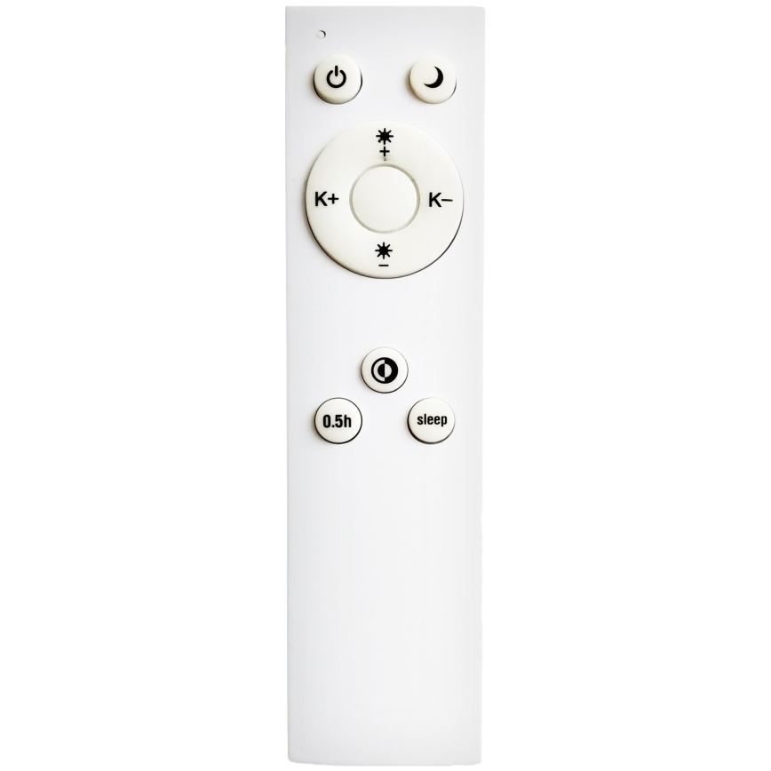 Top Light - LED Prigušivi luster na sajli SALERNO LED/60W/230V 3000-6500K pr. 60 cm crna + daljinski upravljač
