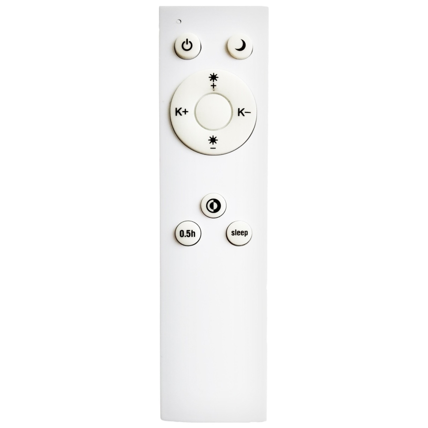 Top Light - LED Prigušiva stropna svjetiljka SALERNO LED/60W/230V 3000-6500K pr. 60 cm bijela + daljinski upravljač