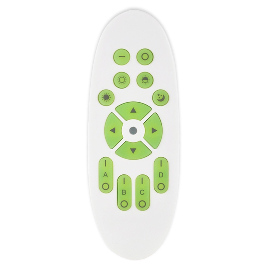 Top Light - LED Prigušiva stropna svjetiljka NORMAN LED/51W/230V pr. 39 cm bijela + daljinski upravljač