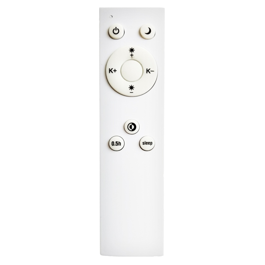 Top Light - LED Prigušiva stropna svjetiljka METAL LED/60W/230V uglast bijela + daljinski upravljač