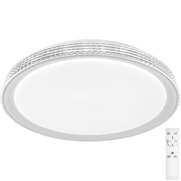 Top Light - LED Prigušiva stropna svjetiljka SAFIR LED/51W/230V 3000-6500K pr. 48 cm + daljinski upravljač