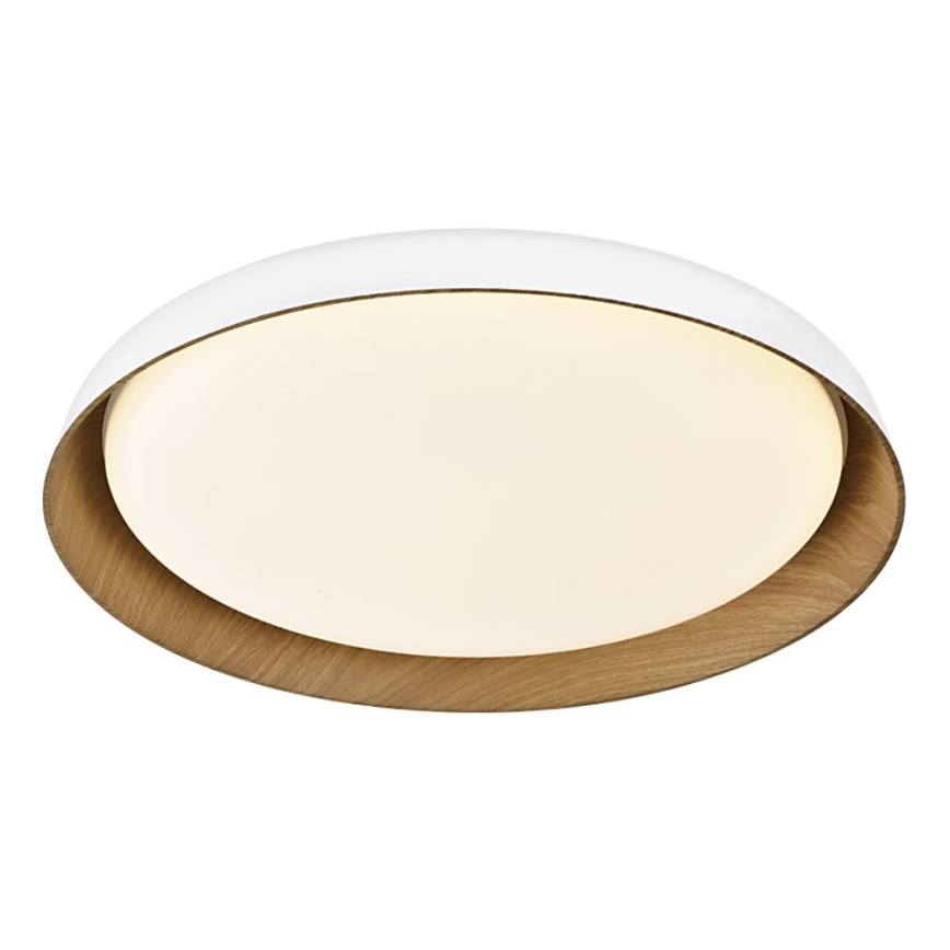 Top Light - LED Prigušiva stropna svjetiljka SATELLITE LED/48W/230V 3000-6500K pr. 53 cm bijela/smeđa + daljinski upravljač