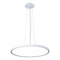Top Light - LED prigušivački luster na užetu REVIT LED/50W/230V 3000-6500K promjer 60 cm bijela + daljinski upravljač