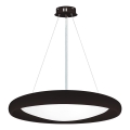 Top Light - LED prigušivački luster na užetu SALERNO LED/60W/230V 3000-6500K promjer 60 cm crna + daljinski upravljač