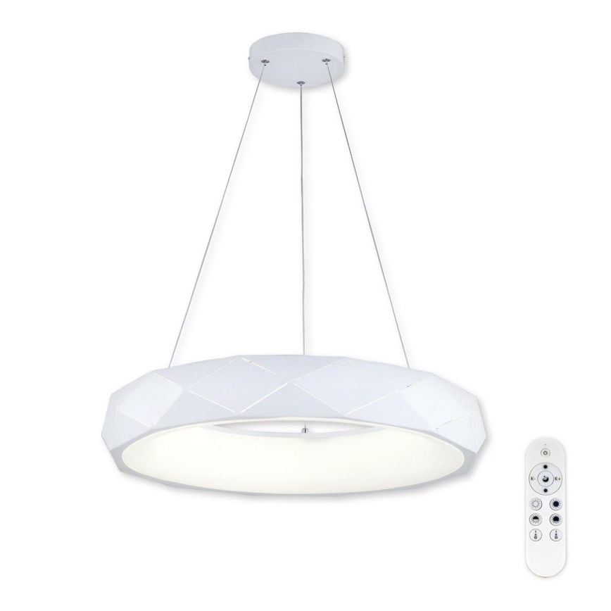 Top Light - LED Prigušivi luster na sajli APOLO LED/45W/230V bijela + daljinski upravljač