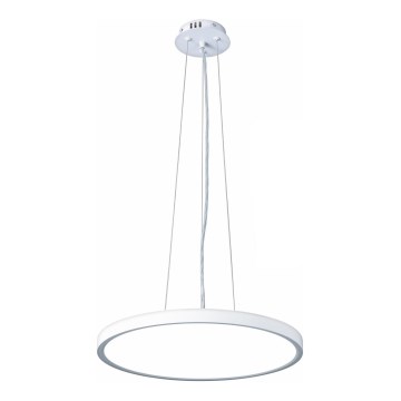 Top Light - LED Prigušivi luster na sajli REVIT LED/36W/230V 3000-6500K pr. 40 cm bijela + daljinski upravljač