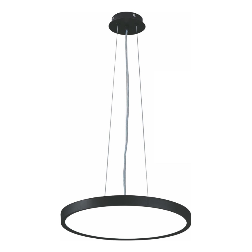 Top Light - LED Prigušivi luster na sajli REVIT LED/36W/230V 3000-6500K pr. 40 cm crna + daljinski upravljač