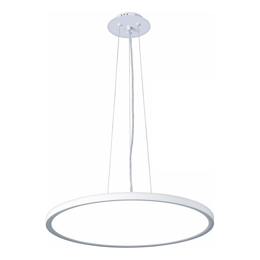 Top Light - LED Prigušivi luster na sajli REVIT LED/50W/230V 3000-6500K pr. 60 cm bijela + daljinski upravljač