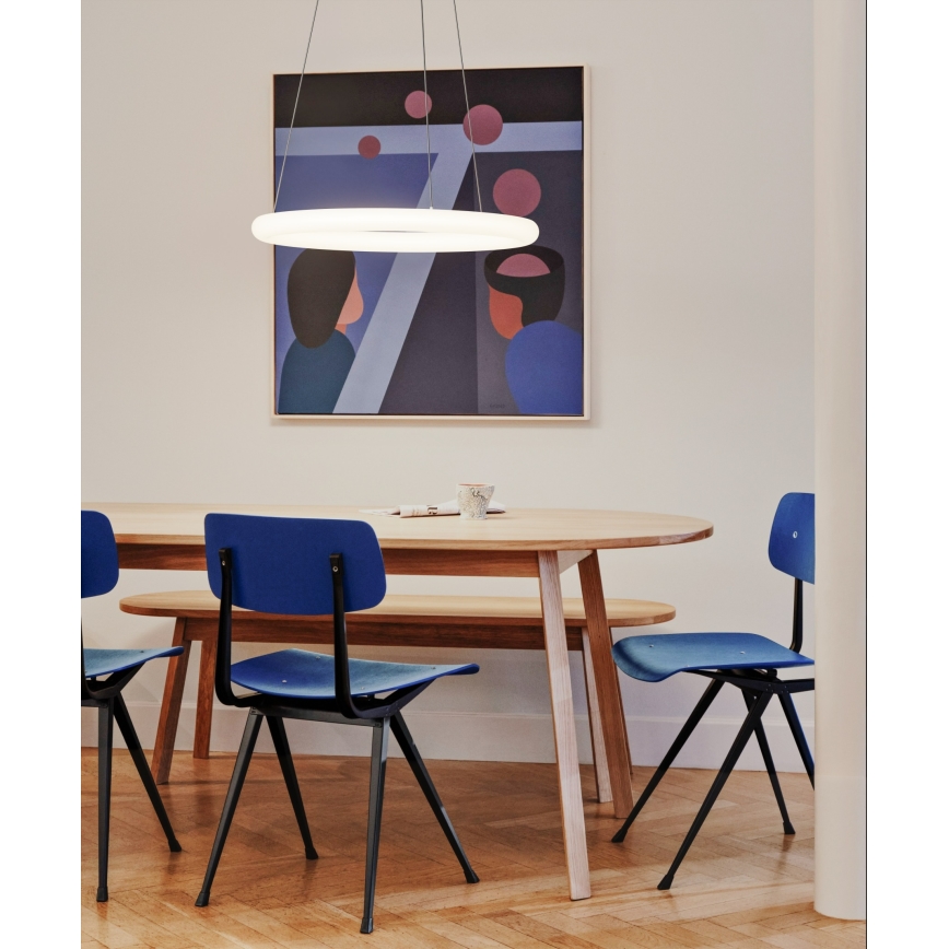 Top Light - LED luster s mogućnošću prigušivanja na užetu RINGO LED/40W/230V 3000-6500K bijela + daljinski upravljač