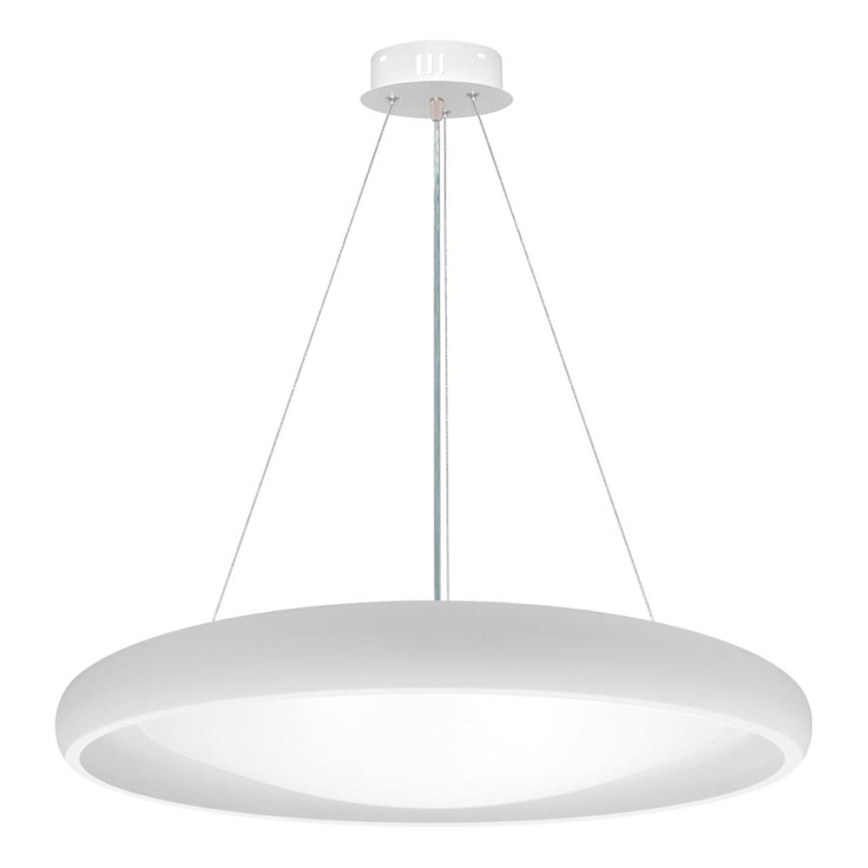 Top Light - LED Prigušivi luster na sajli SALERNO LED/60W/230V 3000-6500K pr. 60 cm bijela + daljinski upravljač