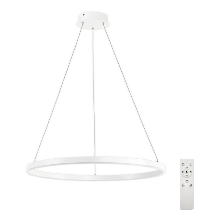 Top Light - LED Prigušivi luster na sajli SATURN LED/30W/230V 3000-6500K bijela + daljinski upravljač