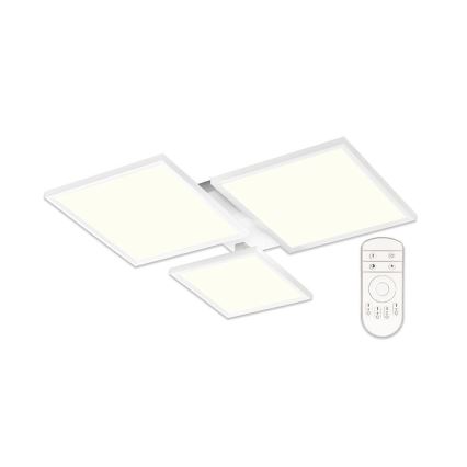 Top Light - LED Prigušivi nadgradni luster MERKUR LED/50W/230V 3000-6500K bijela + daljinski upravljač