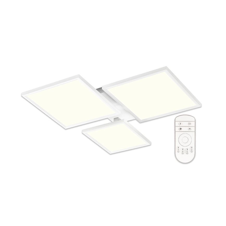 Top Light - LED Prigušivi nadgradni luster MERKUR LED/50W/230V 3000-6500K bijela + daljinski upravljač